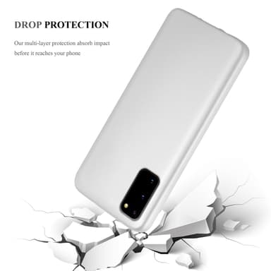 Skal Samsung Galaxy S20 Fodral Case (Silver)
