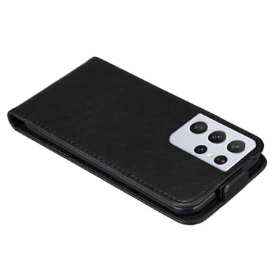 Samsung Galaxy S21 ULTRA Flipfodral Skal (Svart)