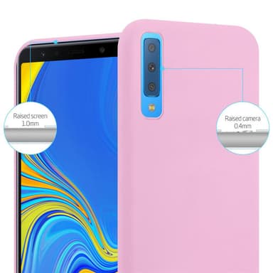 Skal Samsung Galaxy A7 2018 Fodral Case (Rosa)