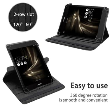 Asus Zenpad 3 (8.0 tum) Skal Fodral Case (Svart)