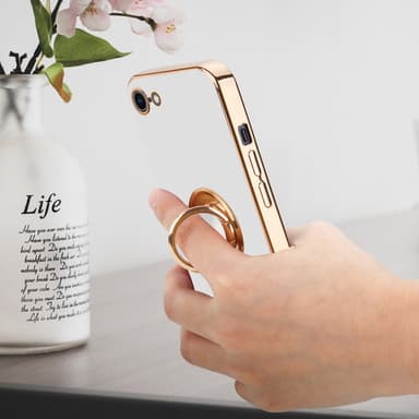 iPhone 7 / 7S / 8 / SE 2020 Skal Fodral Case (Vit)