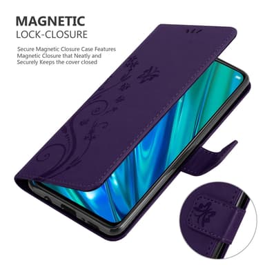 Realme 5 PRO / Realme Q Plånboksfodral Skal (Lila)