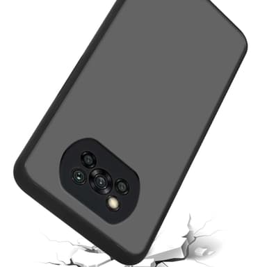 Xiaomi POCO X3 NFC Skal Fodral Case (Svart)