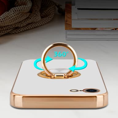 iPhone 7 / 7S / 8 / SE 2020 Skal Fodral Case (Vit)