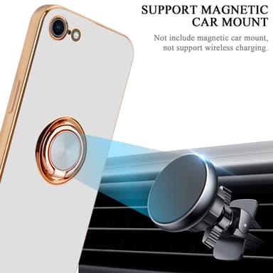iPhone 7 / 7S / 8 / SE 2020 Skal Fodral Case (Vit)
