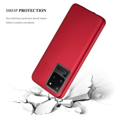 Skal Samsung Galaxy S20 ULTRA Fodral Case (Röd)