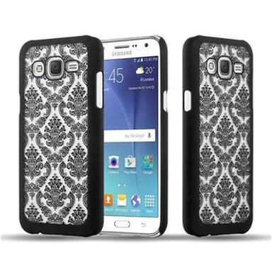 Samsung Galaxy J7 2015 Skal Fodral Case (Svart)