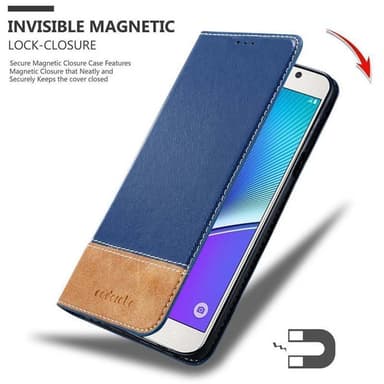 Samsung Galaxy NOTE 5 Skal Fodral Case (Blå)