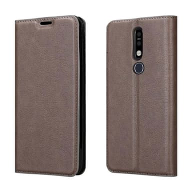 Nokia 8.1 Skal Fodral Case (Brun)
