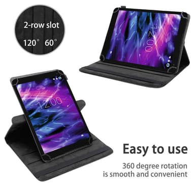Medion LifeTab P10506 Skal Fodral Case (Svart)