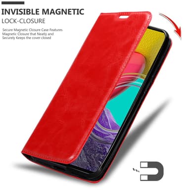 Samsung Galaxy M53 5G Skal Fodral Case (Röd)