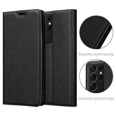Samsung Galaxy S22 ULTRA Skal Fodral Case (Svart)