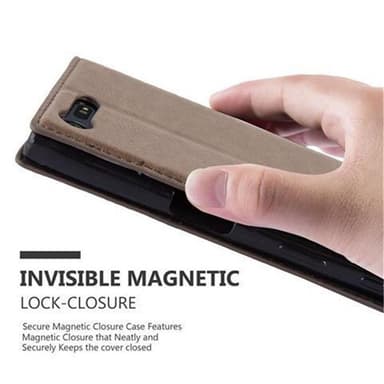 Sony Xperia X COMPACT Skal Fodral Case (Brun)