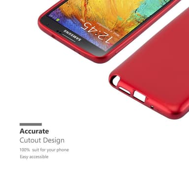 Skal Samsung Galaxy NOTE 3 NEO Fodral Case (Röd)