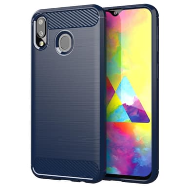 Samsung Galaxy A20 / A30 / M10s Skal Fodral Case (Blå)