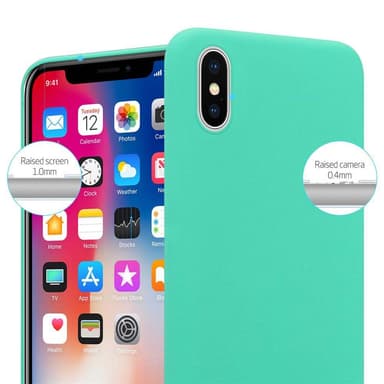 iPhone X / XS Skal Fodral Case (Grön)