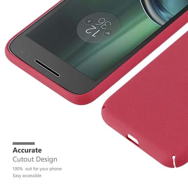 Motorola MOTO Z PLAY Skal Fodral Case (Röd)