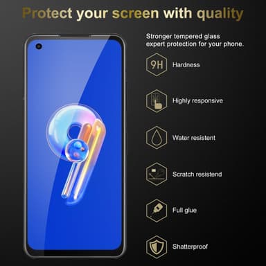 Asus ZenFone 9 3x Skyddsglas Skyddsfilm Skärmskydd