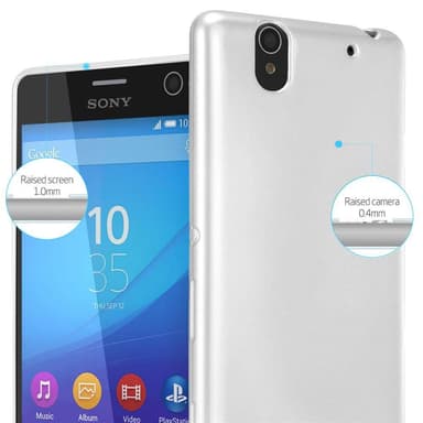 Skal Sony Xperia C4 Fodral Case (Silver)
