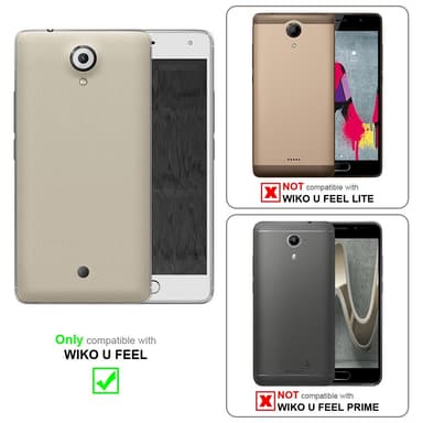 WIKO U FEEL Skyddsglas Skyddsfilm Skärmskydd