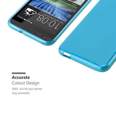 HTC Desire 820 Skal Fodral Case (Turkos)