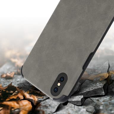 Skal iPhone X / XS Fodral Case (Grå)
