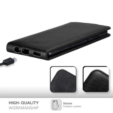 Honor 8 PRO Flipfodral Skal (Svart)