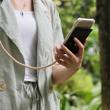 Sony Xperia L4 Skal Fodral Kedja (Rosa)