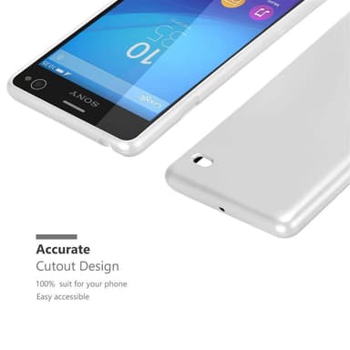 Skal Sony Xperia C4 Fodral Case (Silver)