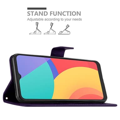 Alcatel 1S 2021 / 3L 2021 Plånboksfodral Skal (Lila)
