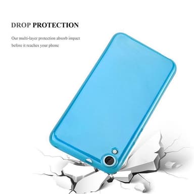 HTC Desire 820 Skal Fodral Case (Turkos)