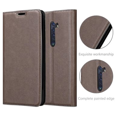 Oppo Reno2 Z Skal Fodral Case (Brun)
