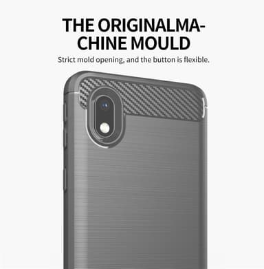 Samsung Galaxy A10 / M10 Skal Fodral Case (Grå)