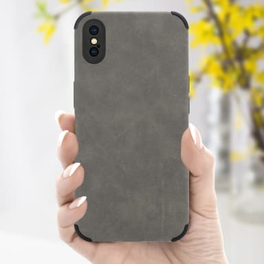 Skal iPhone X / XS Fodral Case (Grå)