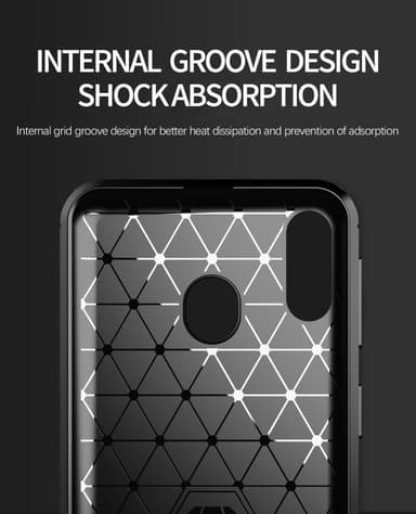 Samsung Galaxy A20 / A30 / M10s Skal Fodral Case (Blå)
