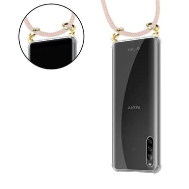 Sony Xperia L4 Skal Fodral Kedja (Rosa)