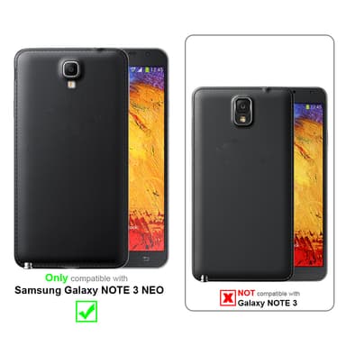 Samsung Galaxy NOTE 3 NEO Plånboksfodral Skal (Grön)