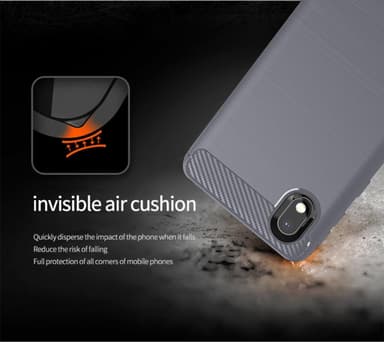 Samsung Galaxy A10 / M10 Skal Fodral Case (Grå)