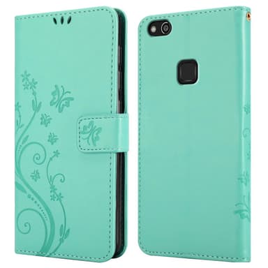 Huawei P10 LITE Plånboksfodral Skal (Turkos)