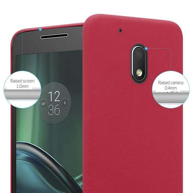 Motorola MOTO Z PLAY Skal Fodral Case (Röd)