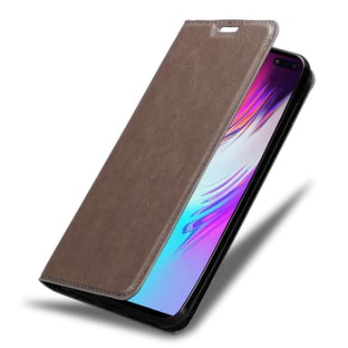 Samsung Galaxy S10 5G Skal Fodral Case (Brun)