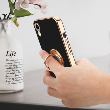 iPhone XR Skal Fodral Case (Svart)