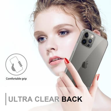 Skal iPhone 12 PRO MAX Fodral Case (Transparent)