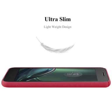 Motorola MOTO Z PLAY Skal Fodral Case (Röd)
