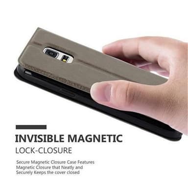 Samsung Galaxy S5 / S5 NEO Plånboksfodral Skal (Brun)