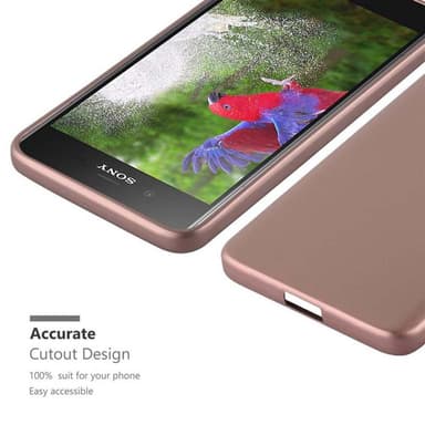 Skal Sony Xperia XZ1 Fodral Case (Rosa)
