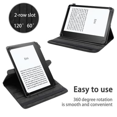 Kindle Oasis 2017 (9. Gen.) Skal Fodral Case (Svart)