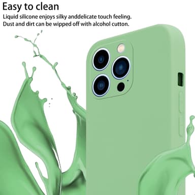 iPhone 13 PRO Skal Fodral Kedja (Grön)