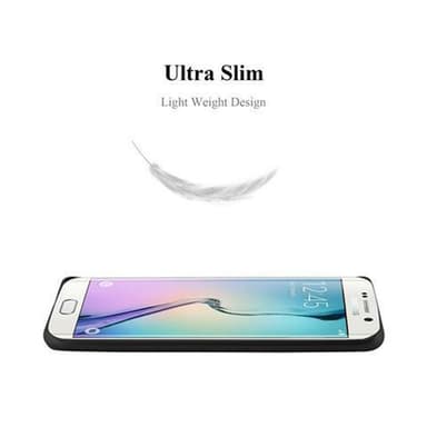 Skal Samsung Galaxy S6 EDGE Fodral Case (Svart)