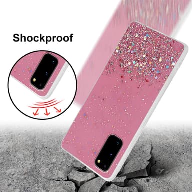 Samsung Galaxy S20 Skal Fodral Case (Rose)
